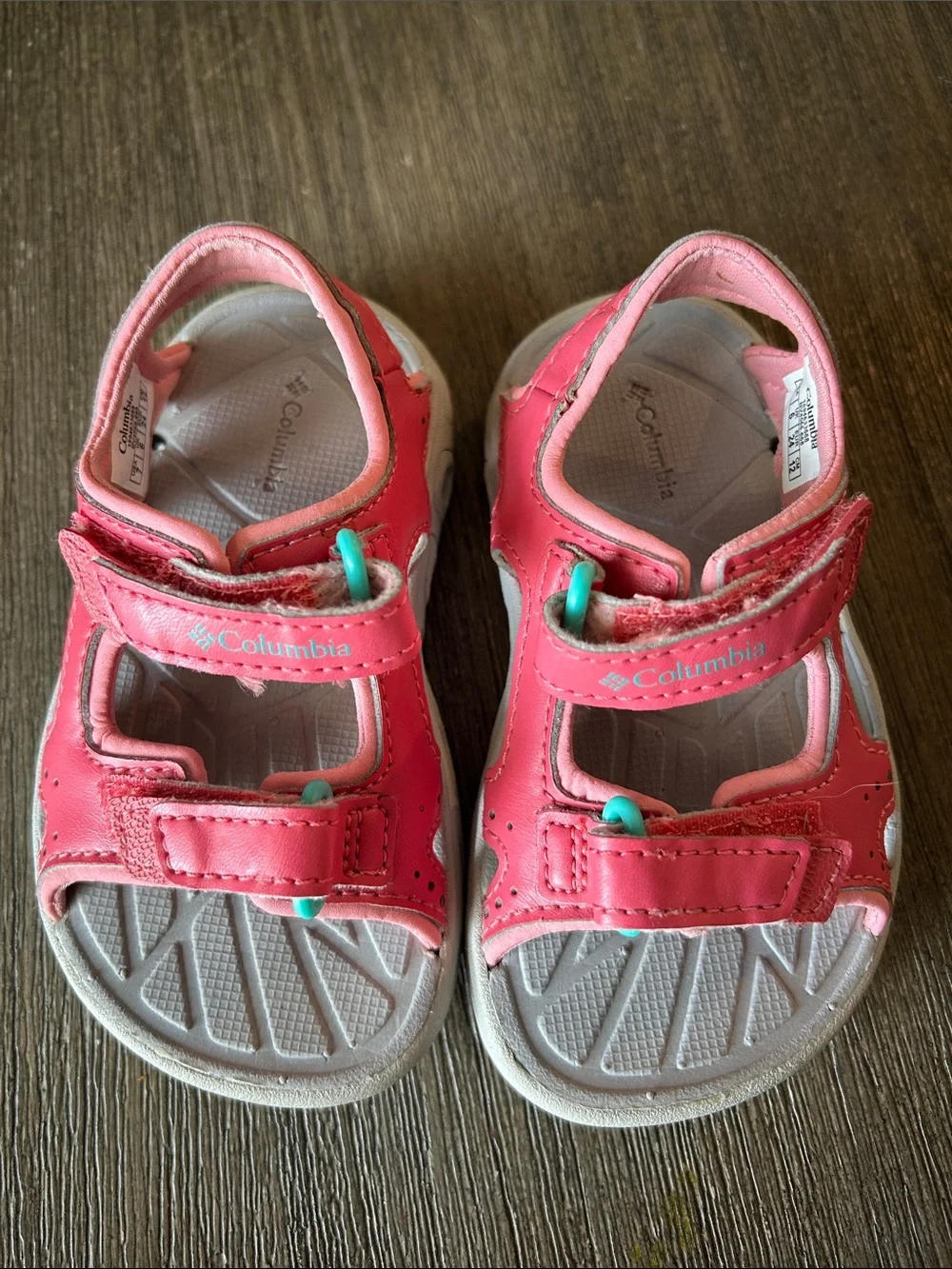 Columbia Techsun Vent Toddler Water Sandals, Pink, Like New.
